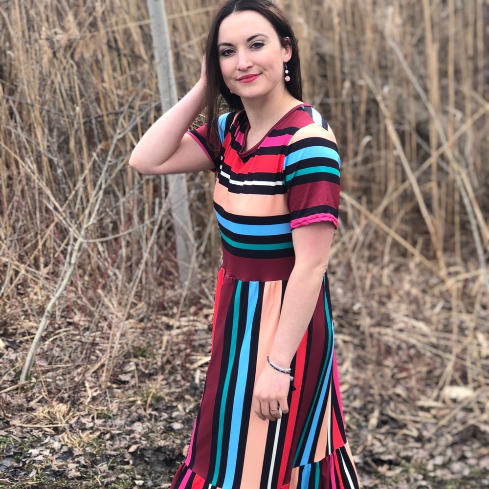 Multi Colored Dress